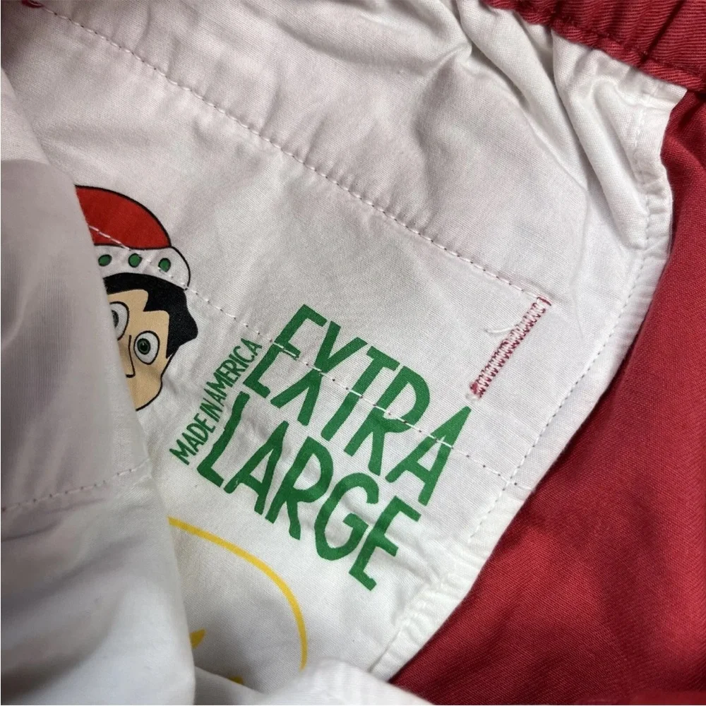 Chubbies Red Santa Christmas Drinking Shorts Size XL